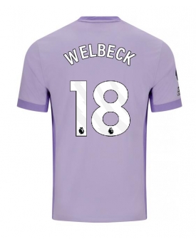 Billige Fotballdrakt Brighton Danny Welbeck #18 Replika Bortedrakt 2025-26 Kortermet Billige Fotballdrakt Brighton Danny Welbeck #18 Replika Bortedrakt 2025-26 Kortermet